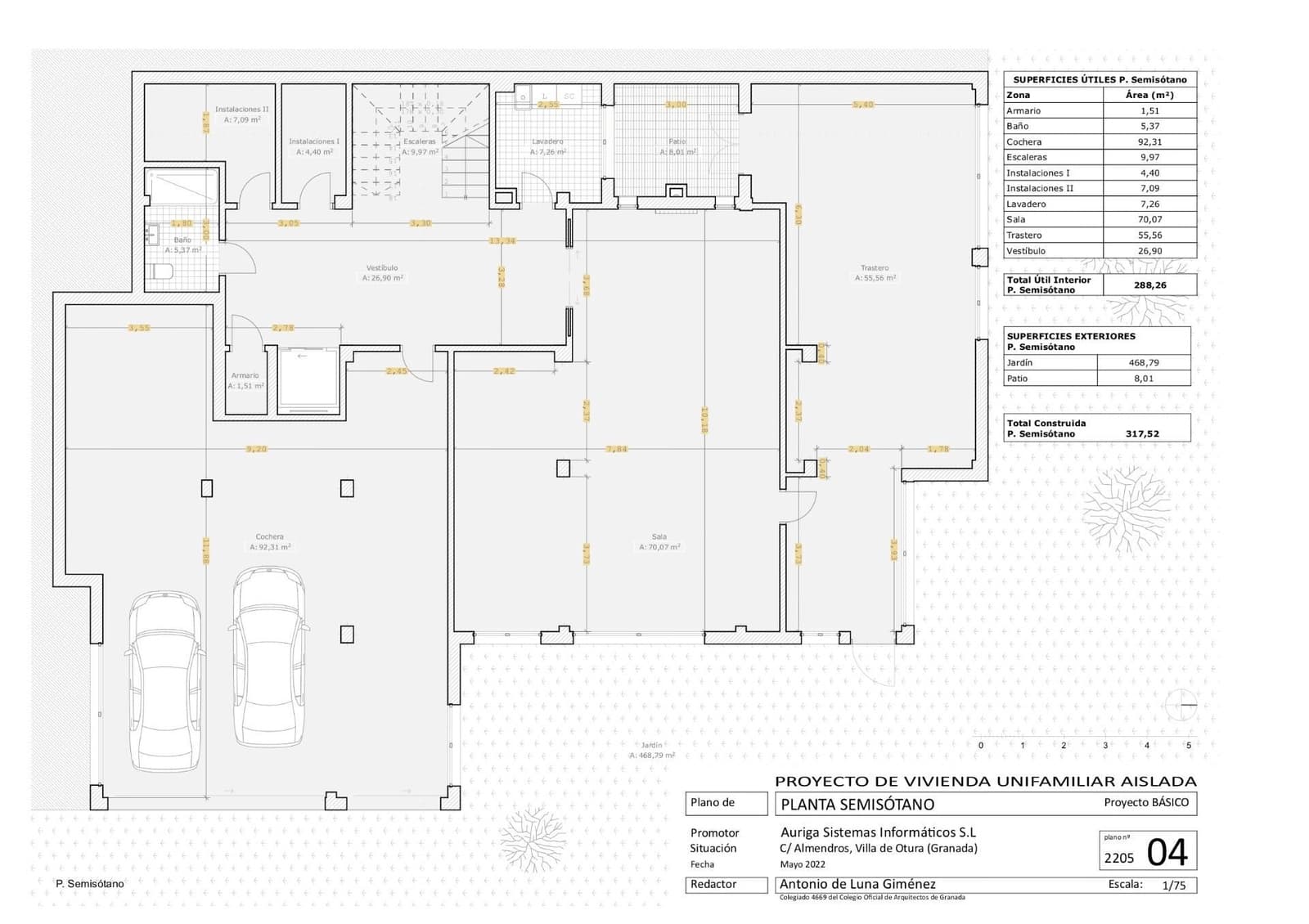 7 soveværelse Villa til salg i Otura med garage - € 315.000 (Ref: 9534344)