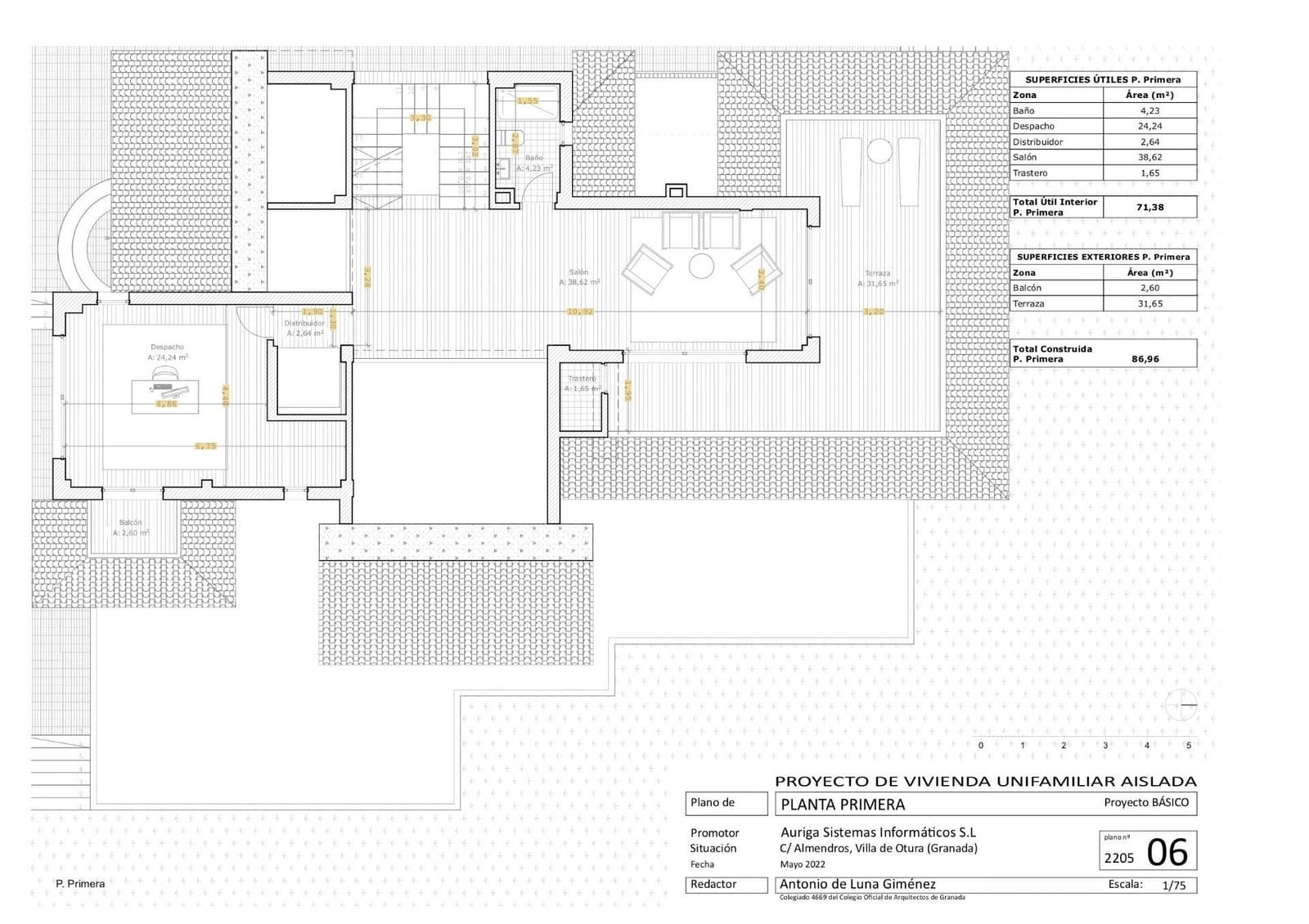 Willa na sprzedaż w Otura - 315 000 € (Ref: 9542399)
