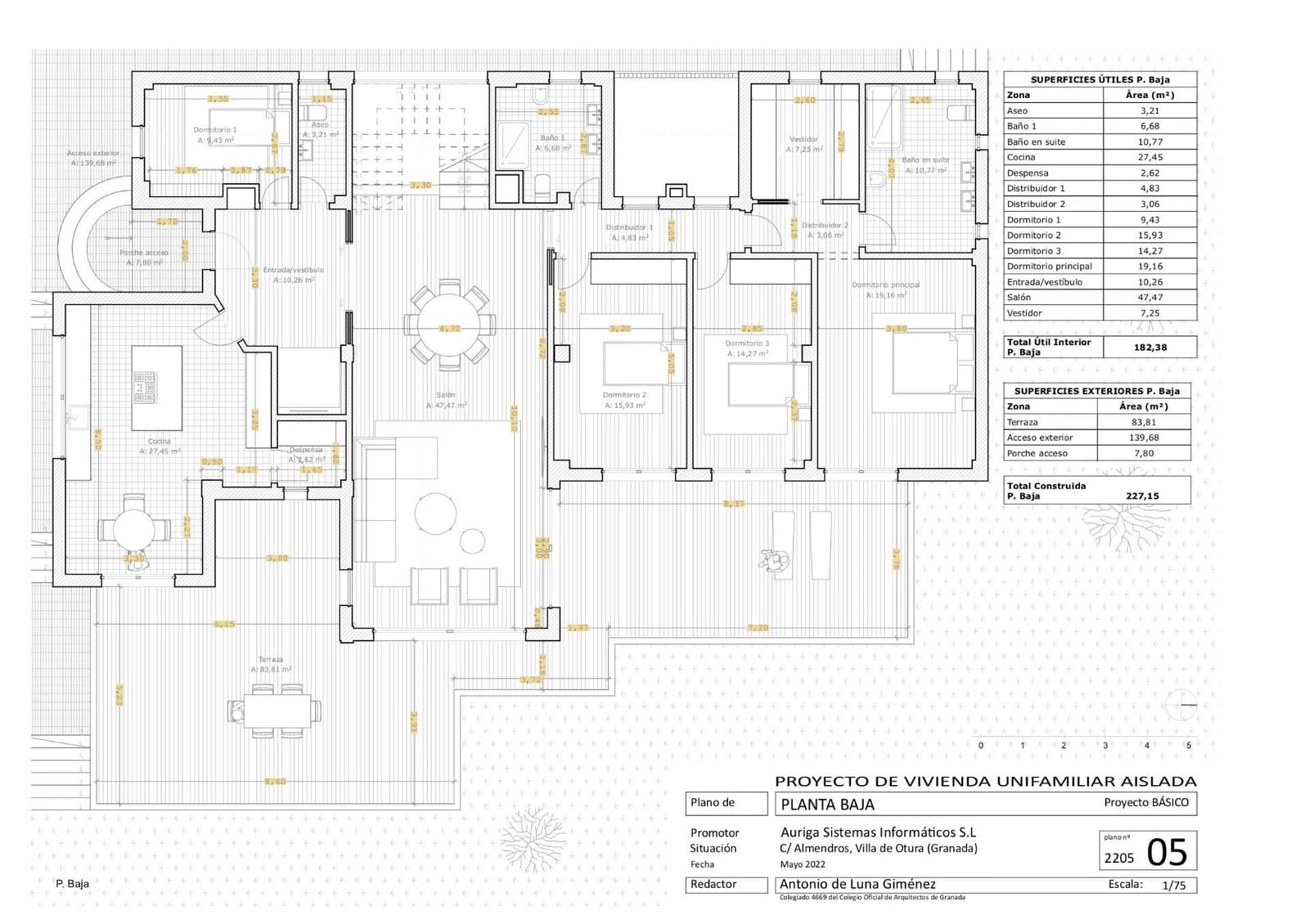 Villa for sale in Otura - € 315,000 (Ref: 9542400)