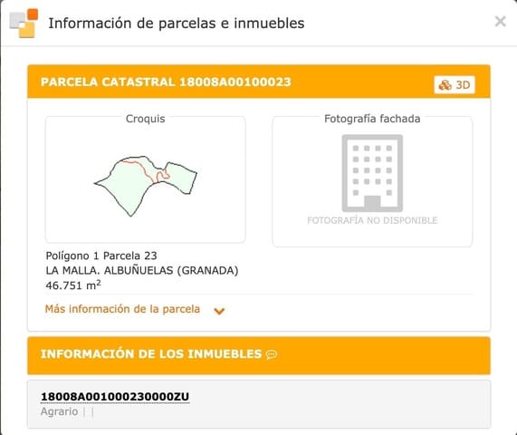 Building Plot for sale in Albuñuelas - € 22,000 (Ref: 9542833)