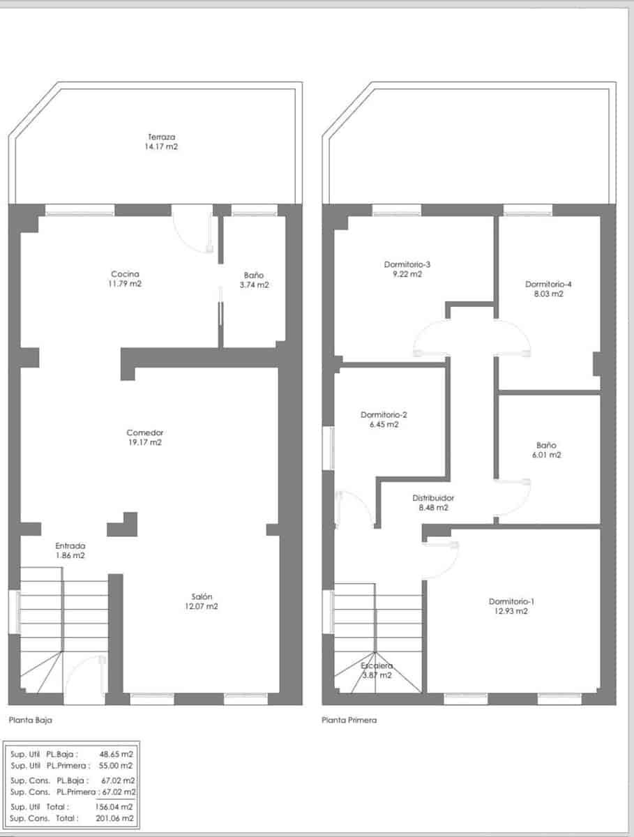 4 soveværelse Byhus til salg i Granada by - € 465.000 (Ref: 9552676)