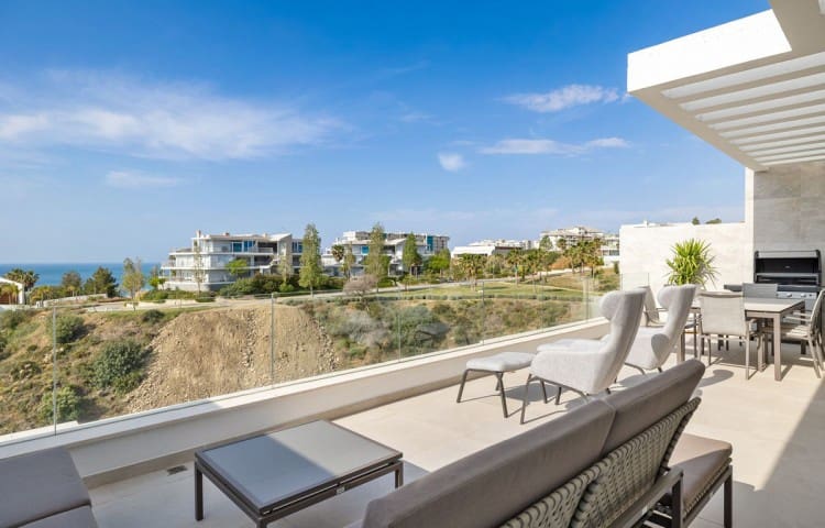 3 soverom Penthouse til salgs i Benalmadena med svømmebasseng garasje - € 1 295 000 (Ref: 7622991)
