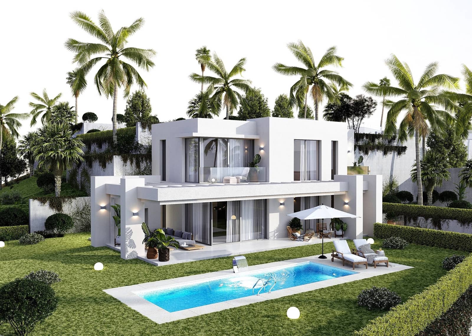 4 soverom Villa til salgs i Mijas med svømmebasseng garasje - € 2 050 000 (Ref: 8404114)