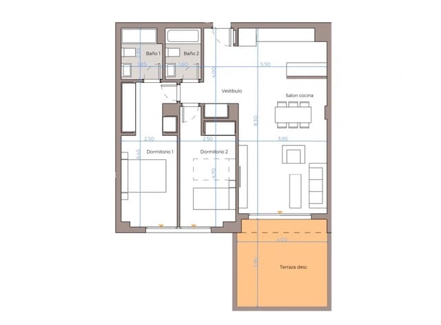 4 bedroom Apartment for sale in Mijas Costa, Mijas with pool garage - € 598,000 (Ref: 6637255)