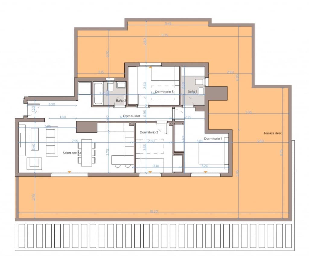 3 Zimmer Apartment zu verkaufen in Mijas Costa mit Pool Garage - 431.500 € (Ref: 6637256)