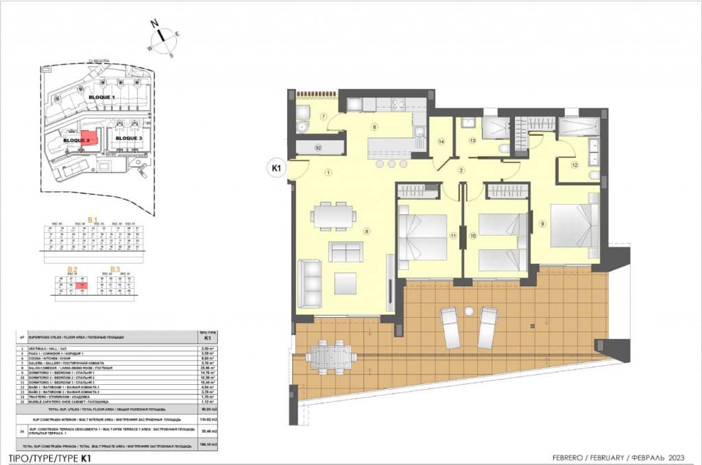 3 soveværelse Lejlighed til salg i Benalmadena med swimmingpool garage - € 665.000 (Ref: 7467289)