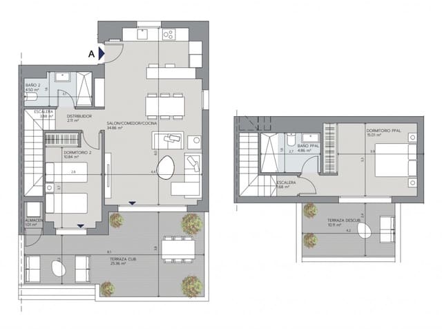 2 soveværelse Lejlighed til salg i Torremuelle, Benalmádena med swimmingpool garage - € 585.000 (Ref: 7486228)