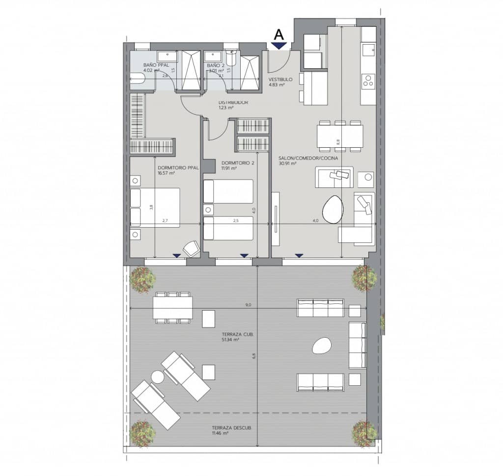 2 soveværelse Lejlighed til salg i Torremuelle med swimmingpool garage - € 585.000 (Ref: 7486228)