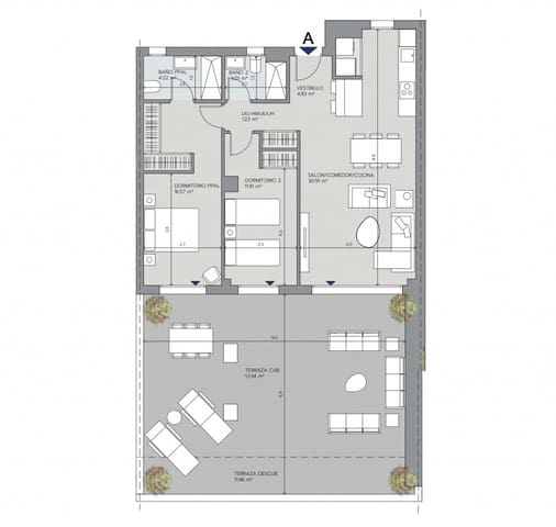 2 soveværelse Lejlighed til salg i Torremuelle, Benalmádena med swimmingpool garage - € 585.000 (Ref: 7486228)