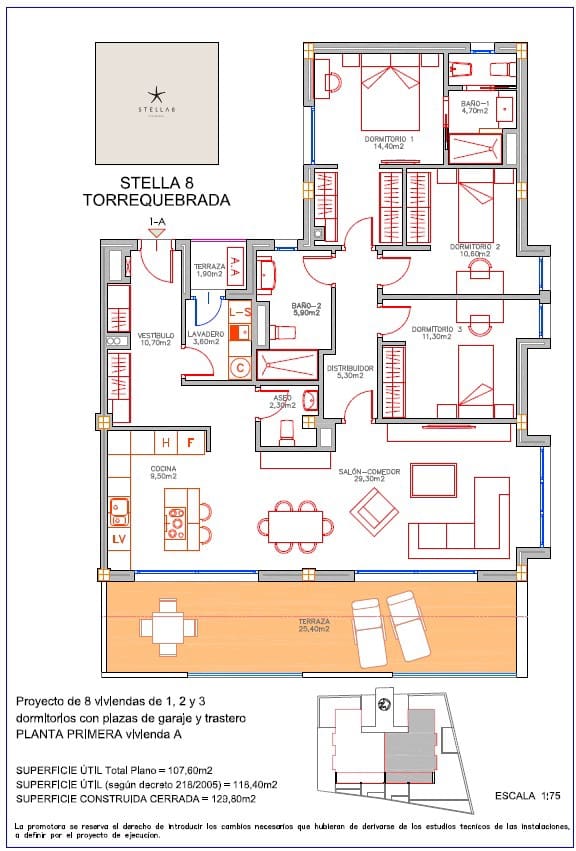 3 chambre Appartement à vendre à Torrequebrada avec garage - 680 000 € (Ref: 7541050)