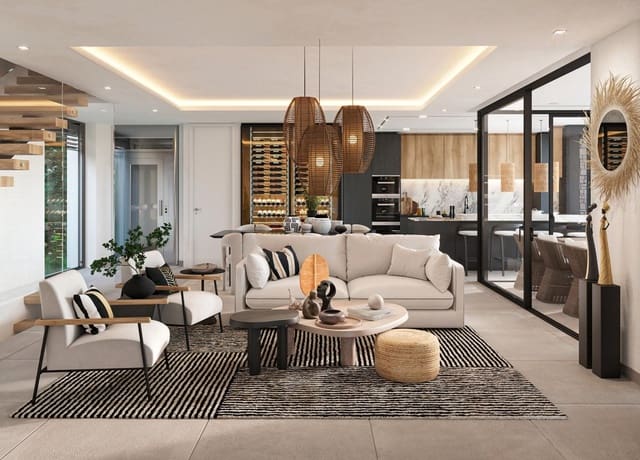 4 sypialnia Willa na sprzedaż w La Capellania, Benalmádena z basenem garażem - 2 950 000 € (Ref: 8546792)