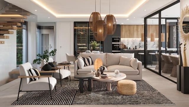 4 sypialnia Willa na sprzedaż w La Capellania, Benalmádena z basenem garażem - 2 950 000 € (Ref: 8546792)