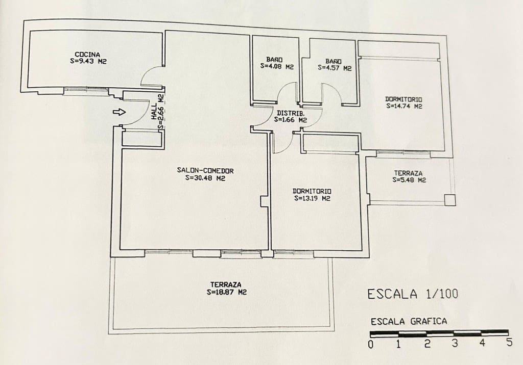 2 sypialnia Penthouse na sprzedaż w Torrequebrada z basenem garażem - 399 990 € (Ref: 8842850)