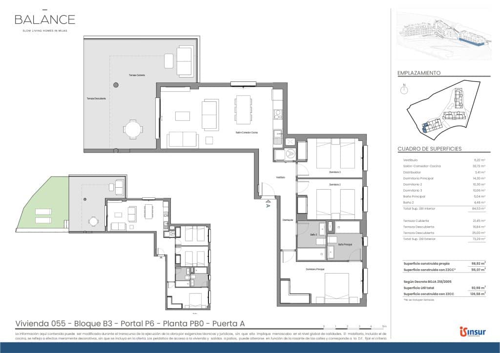 3 bedroom Apartment for sale in Mijas with pool garage - € 461,000 (Ref: 9048551)