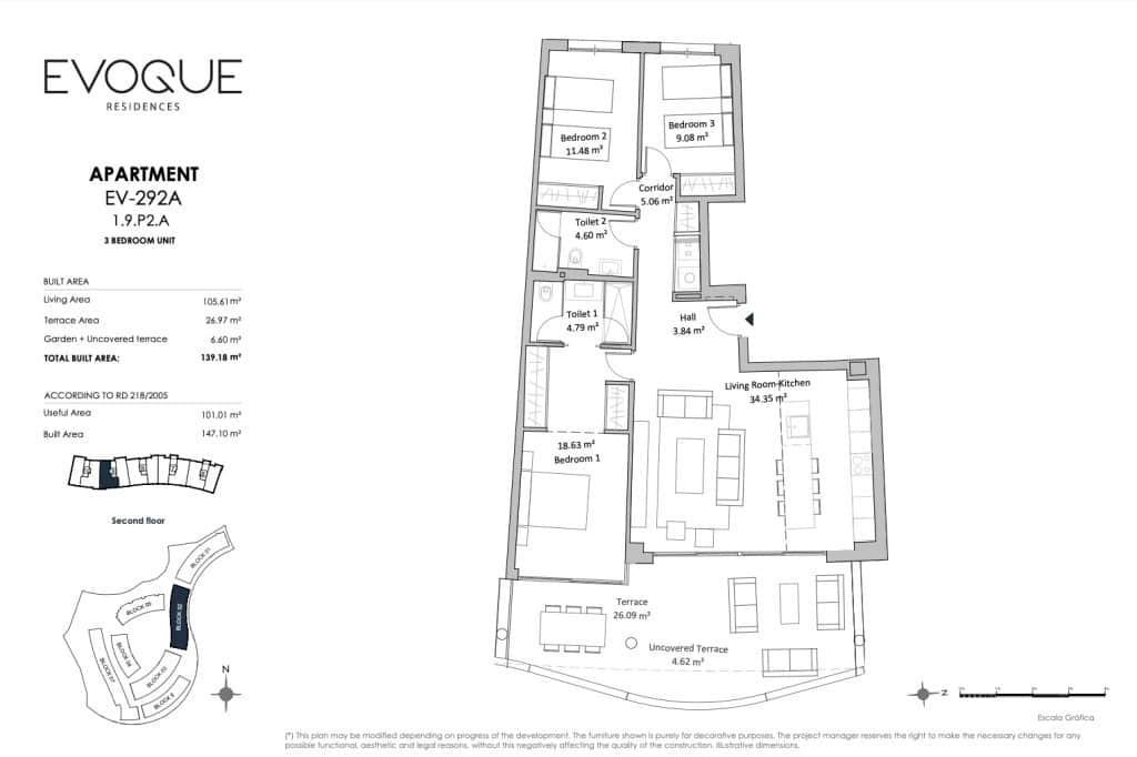 3 chambre Appartement à vendre à Fuengirola avec piscine garage - 689 000 € (Ref: 9251921)