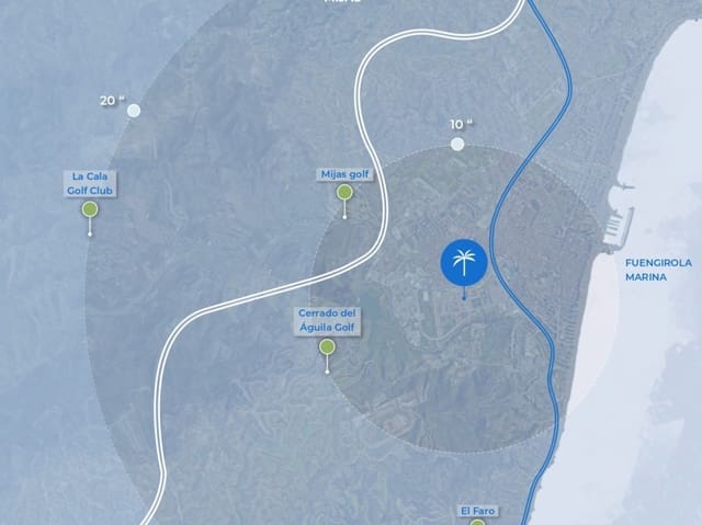 1 chambre Appartement à vendre à Mijas Costa, Mijas avec piscine garage - 251 600 € (Ref: 9256821)