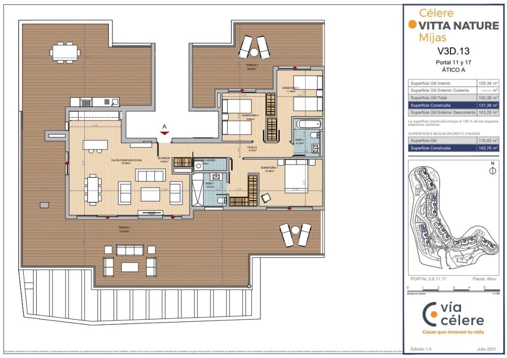 4 chambre Appartement à vendre à Mijas Costa avec piscine garage - 742 600 € (Ref: 9262360)