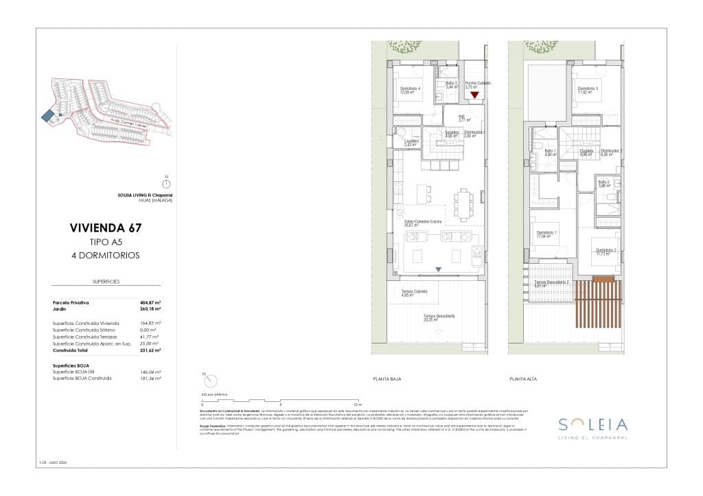 4 sovrum Hus till salu i Mijas Costa med pool garage - 1 053 000 € (Ref: 9291197)