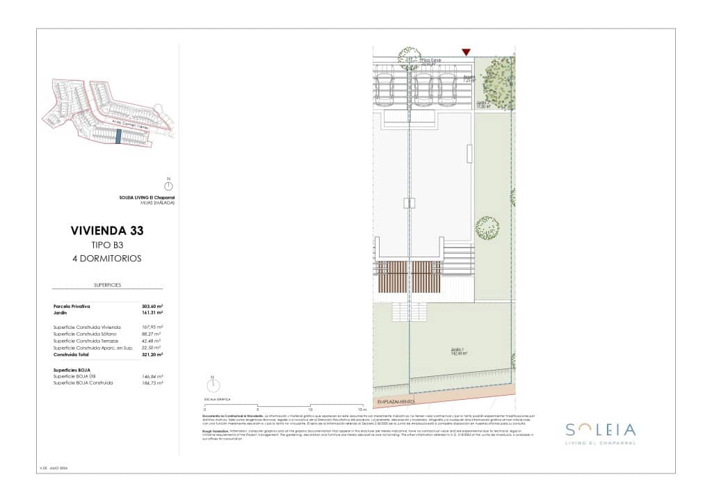 4 sovrum Hus till salu i Mijas Costa med pool garage - 1 053 000 € (Ref: 9291197)