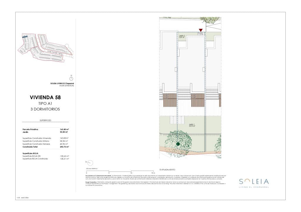 3 sovrum Hus till salu i Mijas Costa med pool garage - 859 000 € (Ref: 9291198)