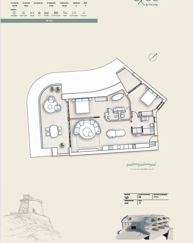 2 bedroom Apartment for sale in Carvajal with pool garage - € 725,000 (Ref: 9535494)