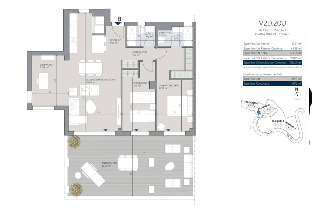 3 sovrum Takvåning till salu i Torremuelle med pool garage - 699 000 € (Ref: 9604562)