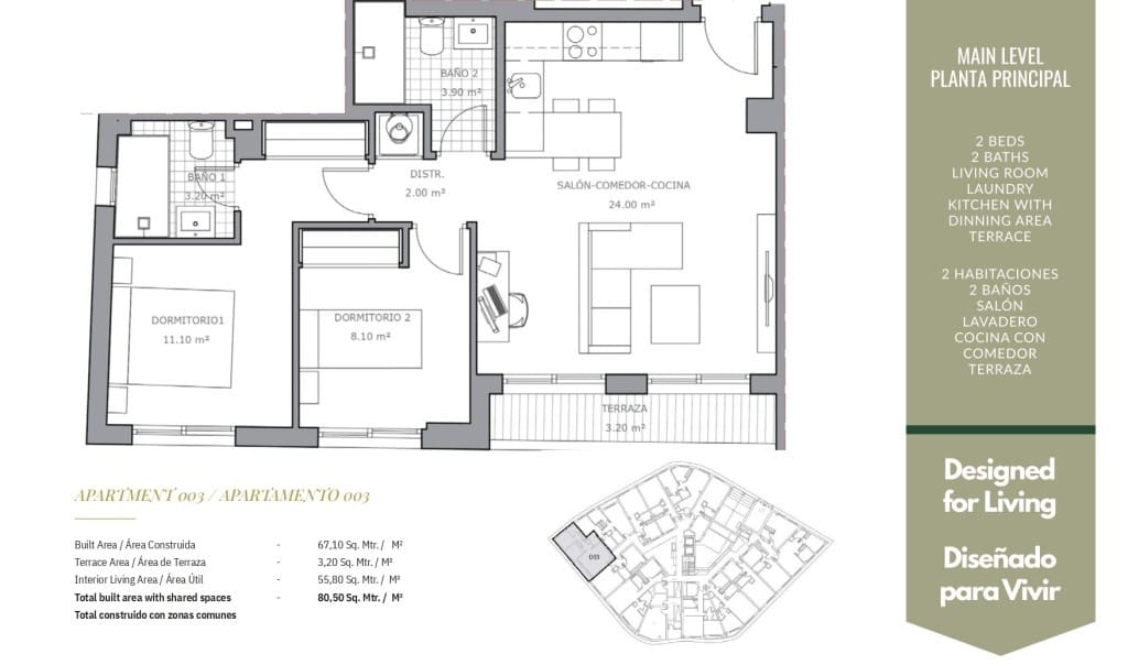 1 bedroom Apartment for sale in Mijas Costa with pool garage - € 225,000 (Ref: 9735275)
