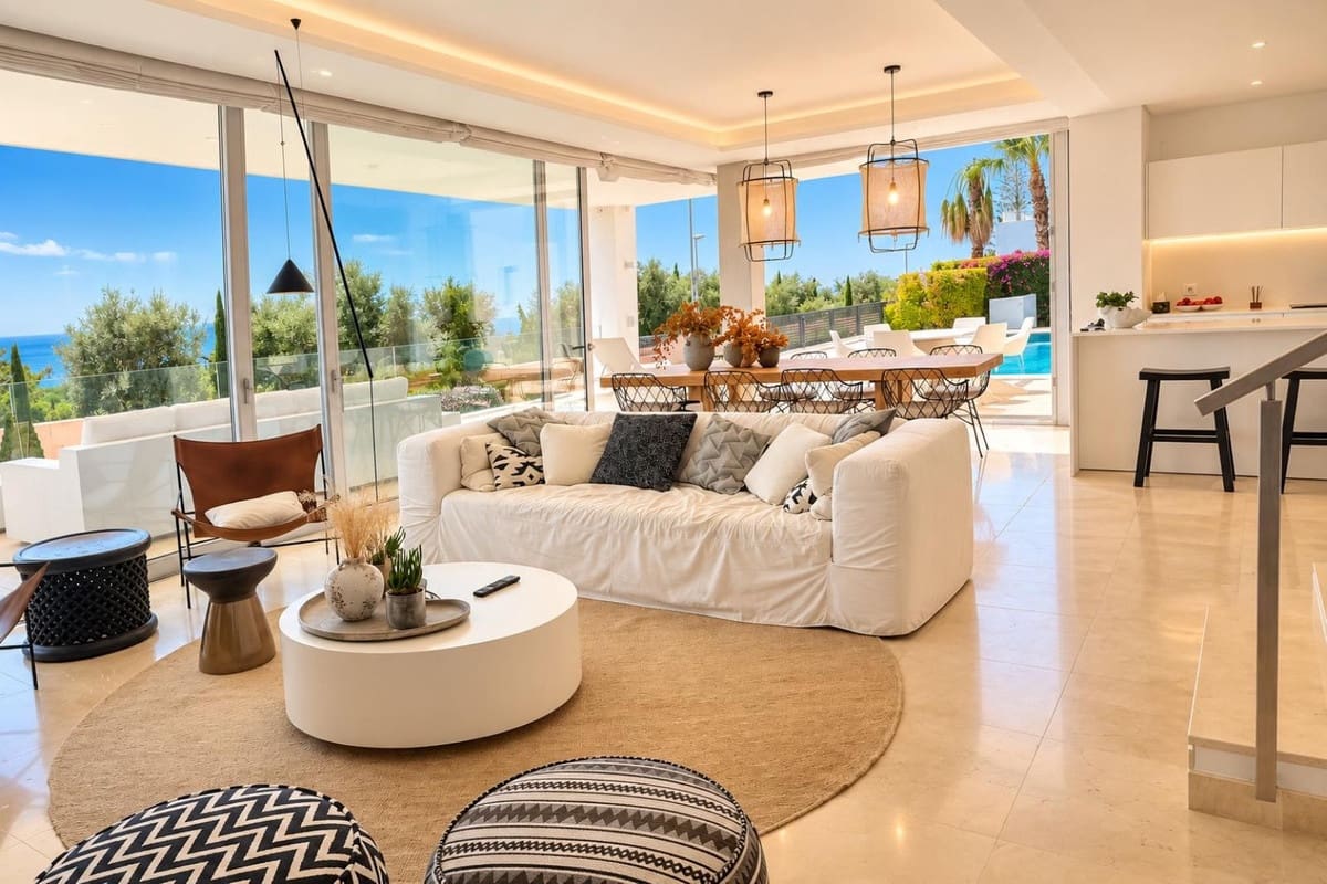 4 sypialnia Willa do wynajęcia w Marbella z basenem garażem - 14 000 € (Ref: 10120402)