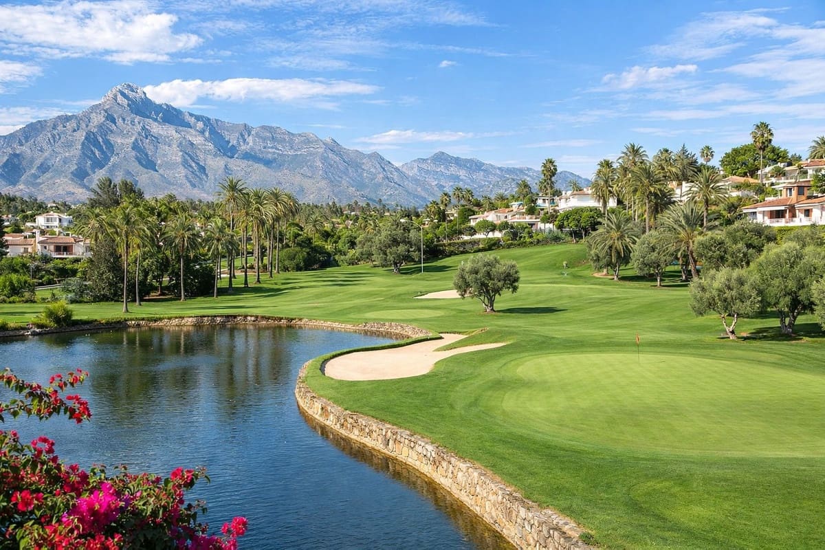 Apartamento de 2 habitaciones en Nueva Andalucia en alquiler con piscina garaje - 2.200 € (Ref: 9536934)