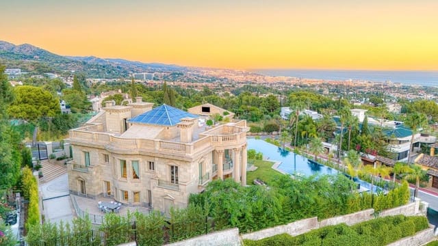 7 chambre Villa/Maison à vendre à Sierra Blanca, Marbella avec piscine garage - 20 000 000 € (Ref: 9603248)