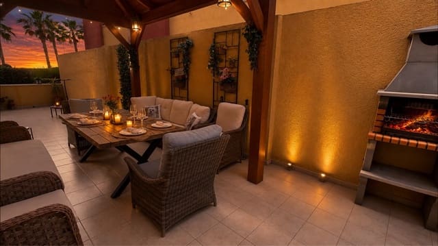 3 Zimmer Apartment zu verkaufen in Hacienda del Alamo, Fuente Alamo de Murcia mit Pool Garage - 259.950 € (Ref: 10024798)
