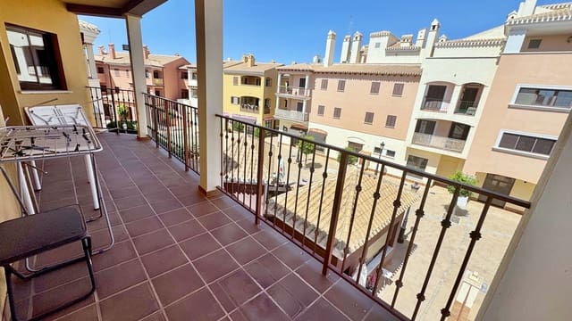 2 chambre Appartement à vendre à Hacienda del Alamo, Fuente Alamo de Murcia avec piscine garage - 174 950 € (Ref: 10024802)