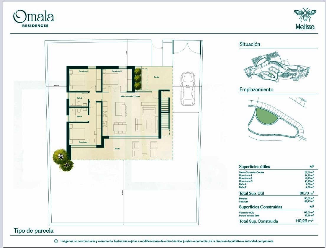 3 sovrum Villa till salu i Hacienda del Alamo med pool garage - 395 000 € (Ref: 10078536)