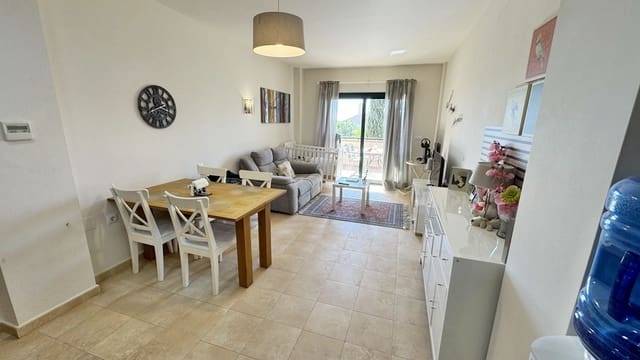 2 soveværelse Lejlighed til salg i Hacienda del Alamo, Fuente Alamo de Murcia med swimmingpool garage - € 139.950 (Ref: 10091512)