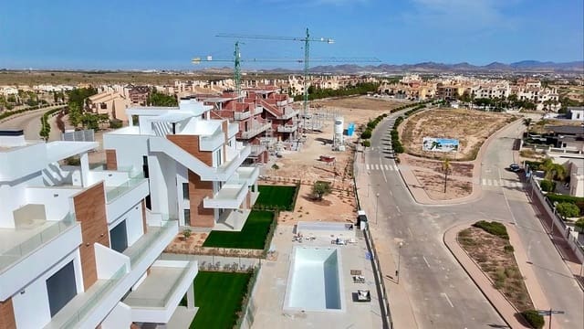 2 bedroom Apartment for sale in Hacienda del Alamo, Fuente Alamo de Murcia with pool garage - € 254,900 (Ref: 10102829)