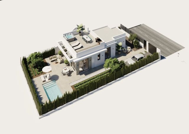 3 slaapkamer Villa te koop in Hacienda del Alamo, Fuente Alamo de Murcia met zwembad garage - € 349.900 (Ref: 10115989)