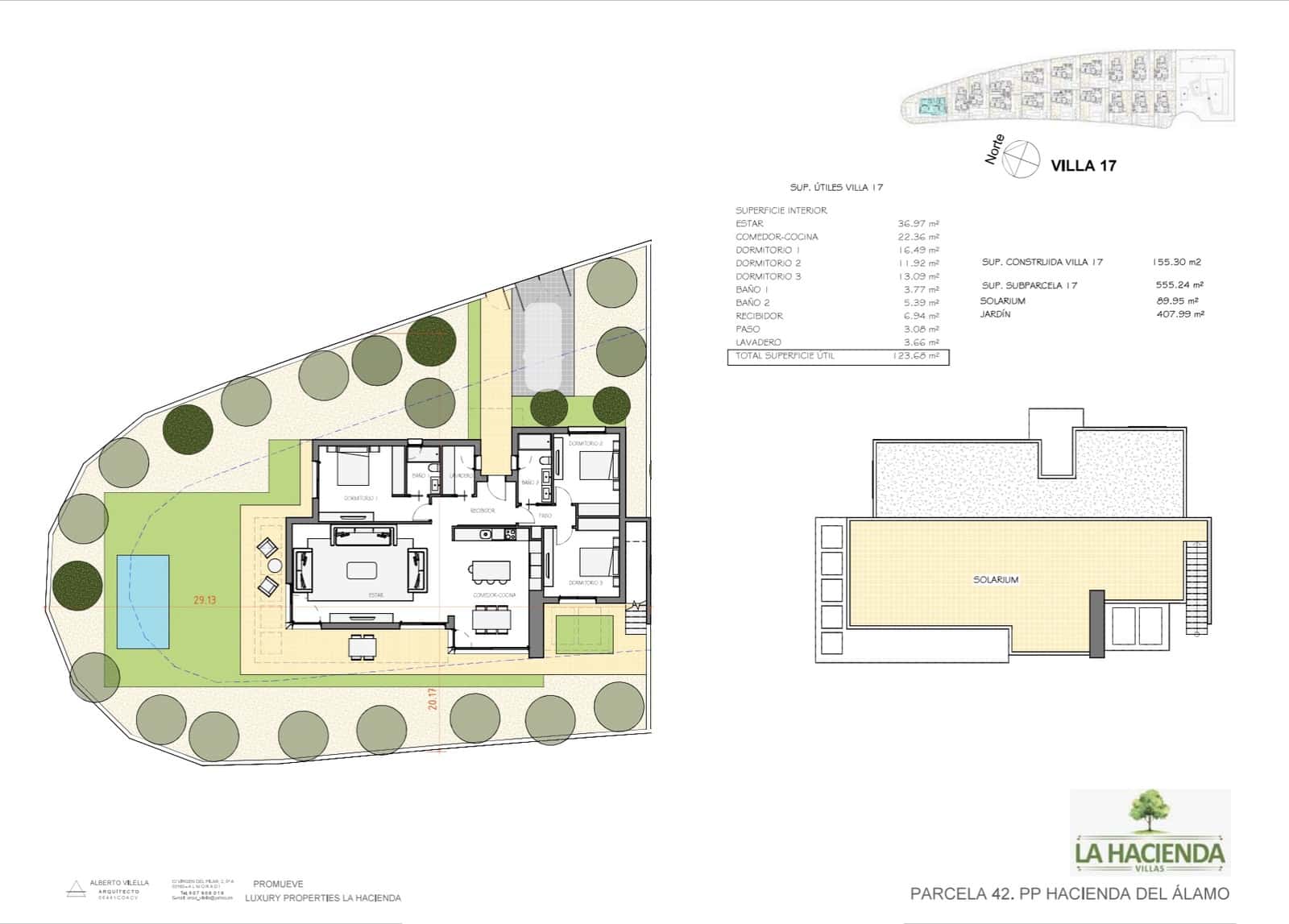3 sovrum Villa till salu i Hacienda del Alamo med pool garage - 349 900 € (Ref: 10115989)