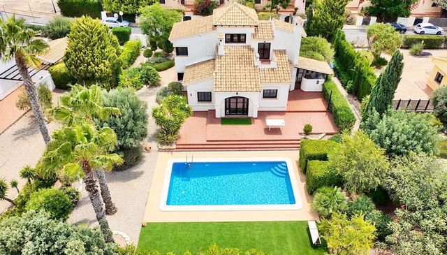 2 slaapkamer Villa te koop in Hacienda del Alamo, Fuente Alamo de Murcia met zwembad garage - € 455.000 (Ref: 10120263)