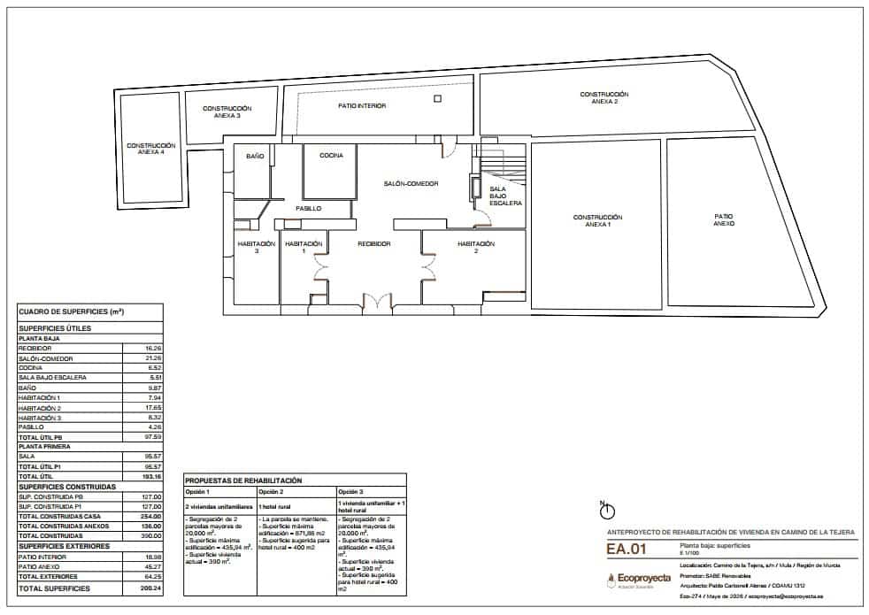 6 sypialnia Finka/Dom wiejski na sprzedaż w Mula z basenem garażem - 1 500 000 € (Ref: 10155803)