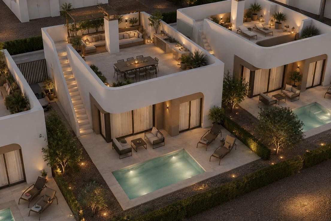 2 bedroom Villa for sale in Hacienda del Alamo with pool garage - € 299,000 (Ref: 10156130)