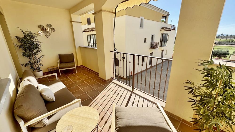 2 sypialnia Apartament na sprzedaż w Hacienda del Alamo z basenem garażem - 174 950 € (Ref: 10168804)
