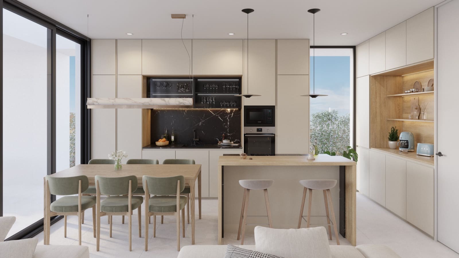 3 sypialnia Willa na sprzedaż w Hacienda del Alamo z basenem garażem - 463 300 € (Ref: 9251453)