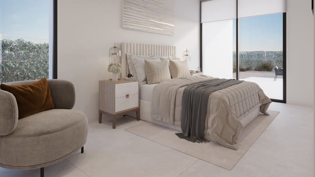 3 soveværelse Villa til salg i Hacienda del Alamo, Fuente Alamo de Murcia med swimmingpool garage - € 463.300 (Ref: 9251453)