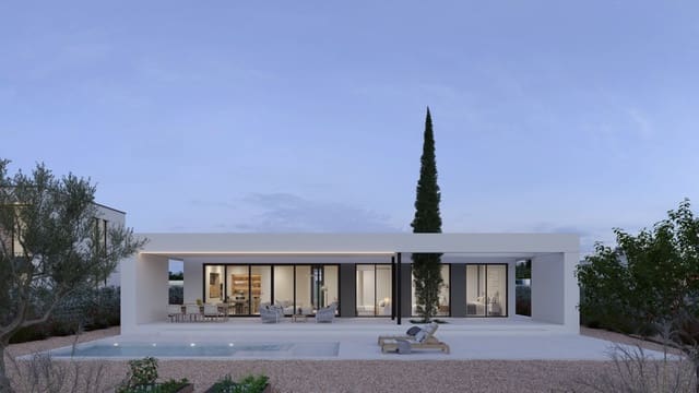 3 soveværelse Villa til salg i Hacienda del Alamo, Fuente Alamo de Murcia med swimmingpool garage - € 463.300 (Ref: 9251453)