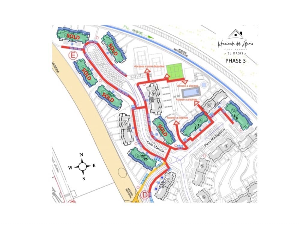 2 soverom Leilighet til salgs i Hacienda del Alamo med svømmebasseng garasje - € 200 000 (Ref: 9266712)