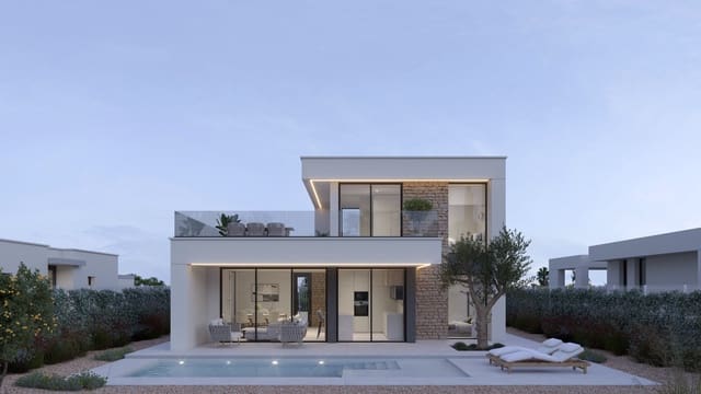 3 makuuhuone Huvila myytävänä paikassa Hacienda del Alamo, Fuente Alamo de Murcia mukana uima-altaan - 432 199 € (Ref: 9372212)