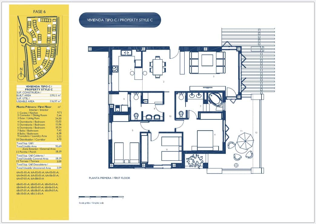 3 soveværelse Lejlighed til salg i Hacienda del Alamo med swimmingpool garage - € 175.000 (Ref: 9379599)