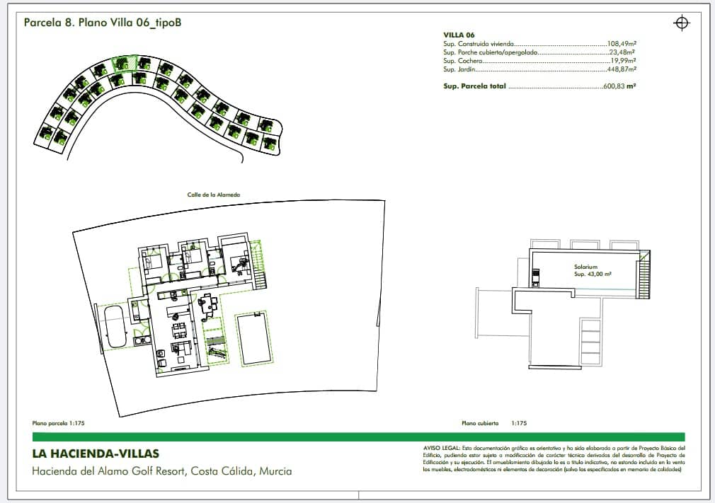 3 bedroom Villa for sale in Hacienda del Alamo with pool garage - € 344,900 (Ref: 9386613)