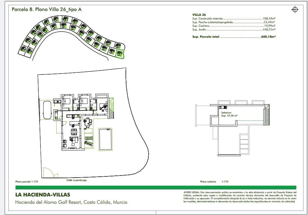 3 bedroom Villa for sale in Hacienda del Alamo with pool garage - € 344,900 (Ref: 9386613)