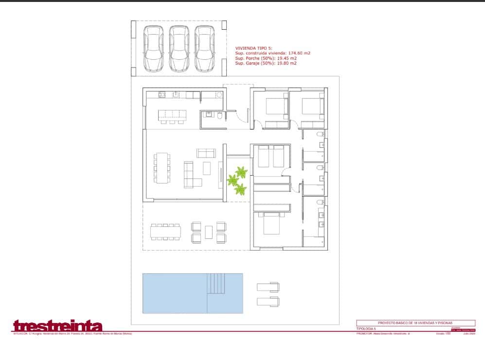 4 camera da letto Villa in vendita in Hacienda del Alamo con piscina garage - 558.000 € (Rif: 9386623)